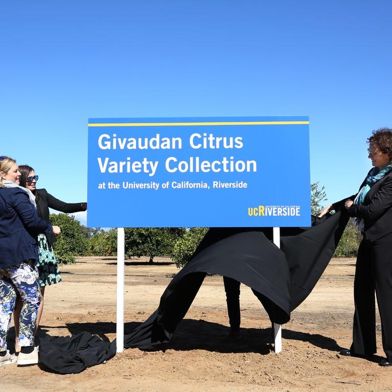 Givaudan sign unveiled